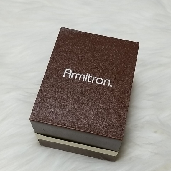 ?????? $??? Armitron Swarovski Crystals Rose Gold Bangle Watch New main image 9